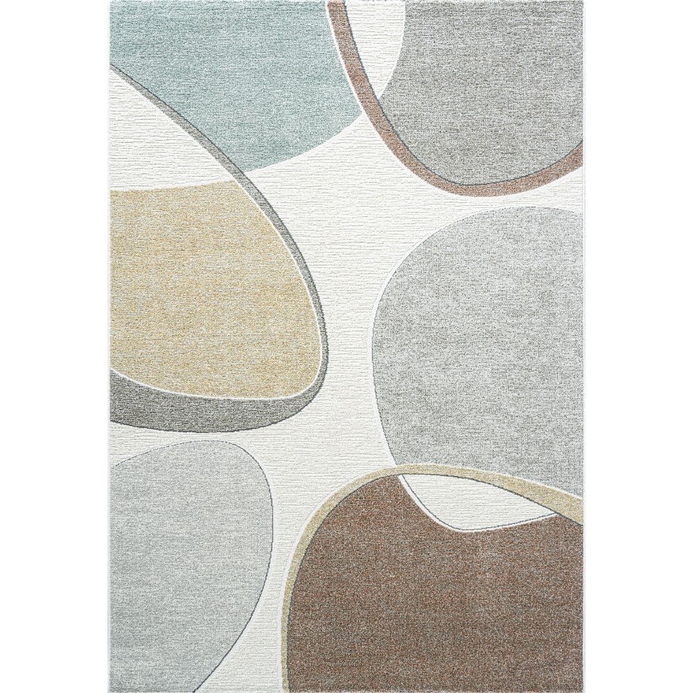 Dynamic Rugs 46004-6161 Polaris 5.3 Ft. X 7.7 Ft. Rectangle Rug in Ivory/Multi